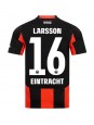 Eintracht Frankfurt Hugo Larsson #16 Replika Hemmakläder 2025-26 Kortärmad